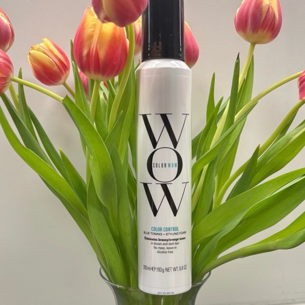 Color Wow Color Control BLUE TONING Styling Foam 6.8oz